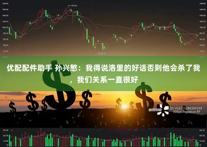 优配配件助手 孙兴慜：我得说洛里的好话否则他会杀了我，我们关系一直很好