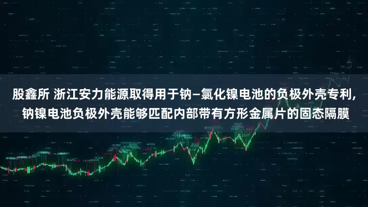 股鑫所 浙江安力能源取得用于钠—氯化镍电池的负极外壳专利, 钠镍电池负极外壳能够匹配内部带有方形金属片的固态隔膜